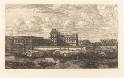 Stary Luwr, obraz Zeemana, 1651