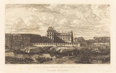 Stary Luwr, obraz Zeemana, 1651