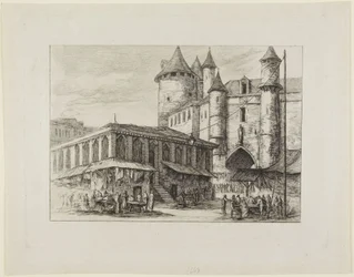Le Grand Châtelet około 1780 roku
