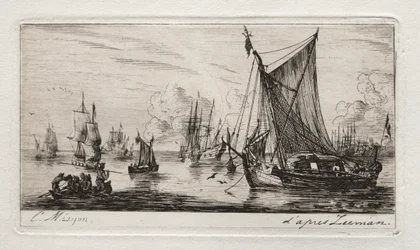 Rybacy z Morza Południowego, 1850.