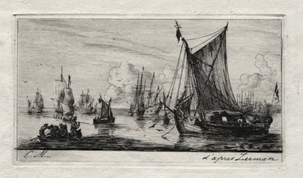 Rybacy z Morza Południowego, 1850.