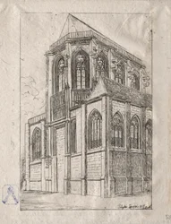Apsyda kościoła św. Martin-sur-Renelle