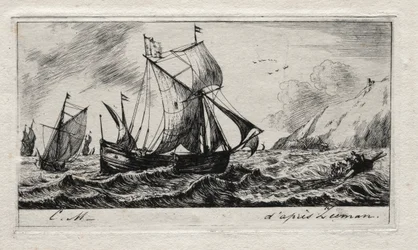 Galliot Jeana de Vyl z Rotterdamu, 1850.