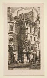 Tourelle, Rue de la Tixeranderie (Dom z wieżyczką, rue de la Tixeranderie)