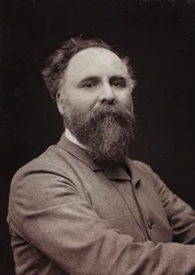 Album Artistique et Biographique, 5 rok, Salon 1885; portret francuskiego malarza Diogène