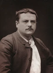 Album Artistique et Biographique, 6 rok, Salon 1885; portret francuskiego malarza Royera Lionela (1852-1926).