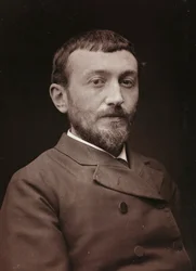 Album Artistique et Biographique, 6 rok, Salon 1885; portret malarza Alfreda Henry