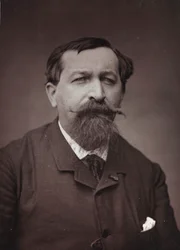Album Artistique et Biographique, 6 rok, Salon 1885; portret malarza Josepha Emile
