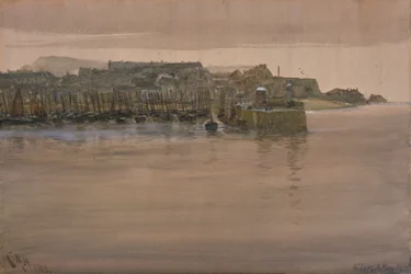 St Ives, Kalėdų diena, 1908 (wc ir guašas ant popieriaus)poli