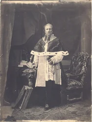 Portret reprezentacyjny monsignora Soli, pierwszego biskupa Nicei