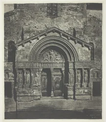 Arles: Zachodnia ganek Saint-Trophime