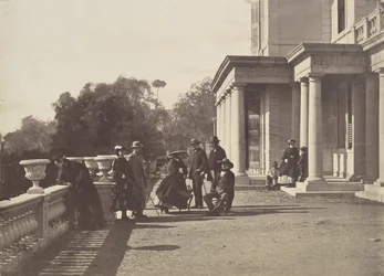 [Lord Brougham i jego rodzina, Cannes], 1862.