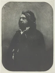 Portret Teofila Gautiera wg Nadara, ok. 1930 r. 1857, wydrukowany 1982.
