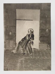 Portret nieznanej siedzącej kobiety