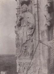 Św. Jan Ewangelista, katedra w Chartres, ok. 1930 1854.