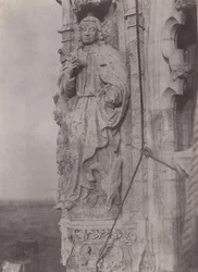 Święty Jan Ewangelista, katedra w Chartres, ok. 1854 (zdjęcie)