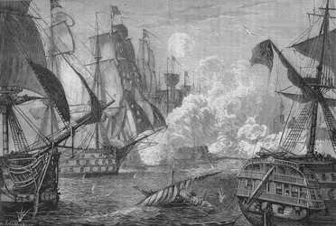 „Bombardowanie Akki”, ok. 1880 r.