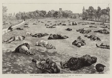 Nasz bezdomny londyński biedny, St James