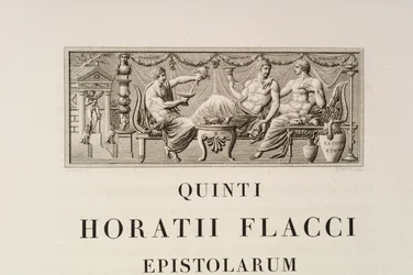 Strona z Quintus Horatius Flaccus
