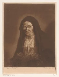 Portret nieznanej staruszki
