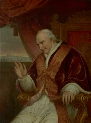 Portret papieża Piusa VIII 1761-1830, 1828.
