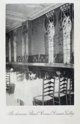 Fragment muralu do Cranston Tearooms, Buchanan Street, Glasgow