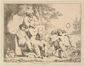 Trzech Putti tańczących do dudziarza, 1 marca 1780.