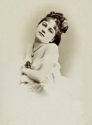 Portret aktorki Henriette Victoire Drouard (1851-1923).