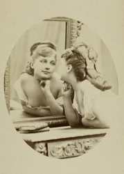 Portret aktorki Henriette Victoire Drouard (1851-1923).