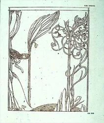 Ilustracja do "Sfinksa bez tajemnicy" Oscara Wilde