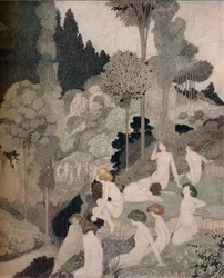 Przerywnik jesienny, ok. 1910