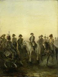 Napoleon ze swoim sztabem