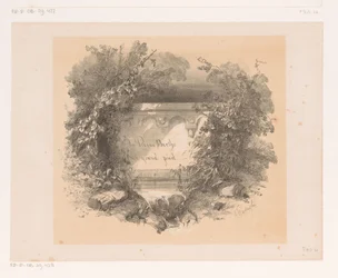 Tytuł na ścianie w orientacji poziomej Strona tytułowa dla: Jacques Collin de Plancy, La Reine Berthe au grand pied, 1842