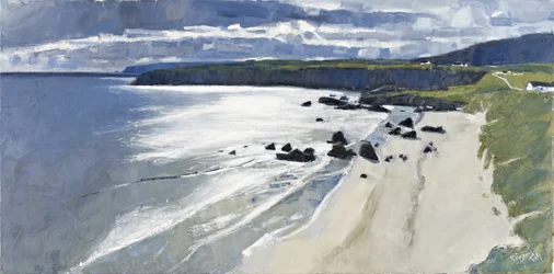 Sango Bay, 2011 (olej na płótnie)