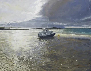 Storm Approaching, 2017 (olej na płótnie)