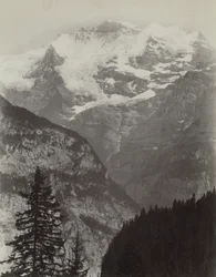 Jungfrau, Widok z Murren, Szwajcaria