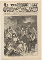 Okładka Harpers Weekly, 28 października 1871