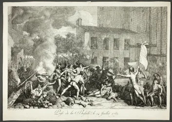 Zdobycie Bastylii, 14 lipca 1789