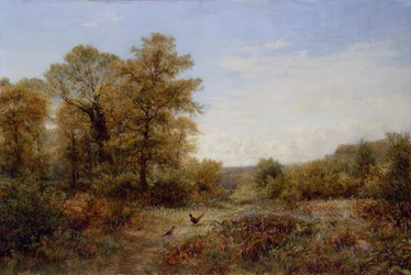 Dom bażanta (olej na płótnie)