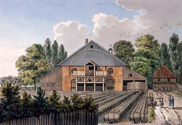 Ogrody Cupera, Lambeth, Londyn, 1801 r.