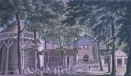Panowie Beaufoy, Vinegar Distillery, dawniej Cupor Gardens