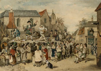 Jarmark w Woodstock, 1838