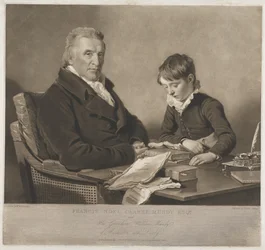 Francis Noel Clark Mundy i jego wnuk, William