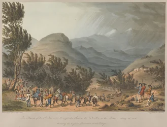 Nr 8. Marsz 3. Dywizji przez Sierra de Estiella lub de Neve, 16 maja 1811 r.