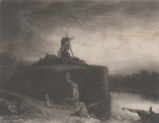 Młyn Rembrandta, 1823.