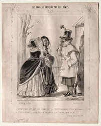 Francuzi sami naszkicowali: Wicehrabia, jesteś taki bardzo brzydki!..., 1840.