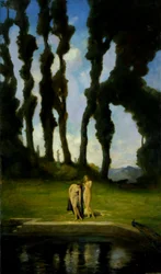 Po kąpieli, 1910.