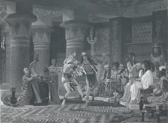 Rozrywka w starożytnym Egipcie, 1876.