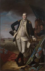 George Washington w bitwie pod Princeton