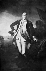 George Washington, pierwszy prezydent Stanów Zjednoczonych, koniec XVIII-początek XIX wieku.
